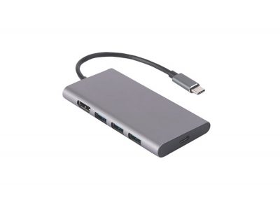 Type-C HUB 7 Ports to USB 3.0+Card Reader+C+HDMI