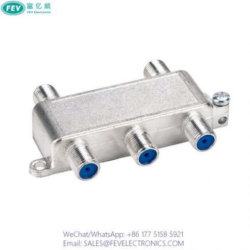 CATV 4 WAY SPLITTER FEV-SP107