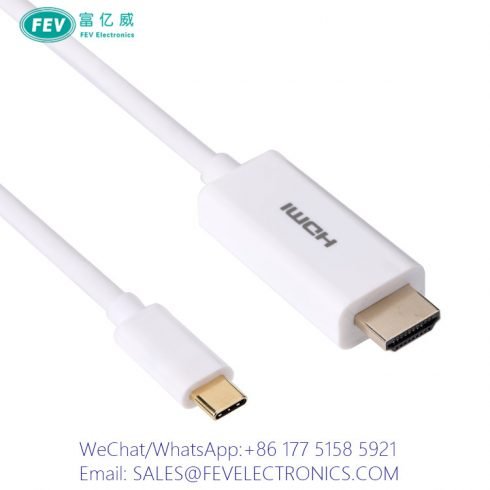 USB C to HDMI A Male Cable