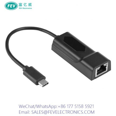Type-C to RJ45 Female Network Adapter