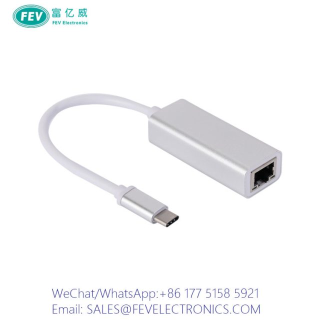 USB C Male to RJ45 Female Adapter