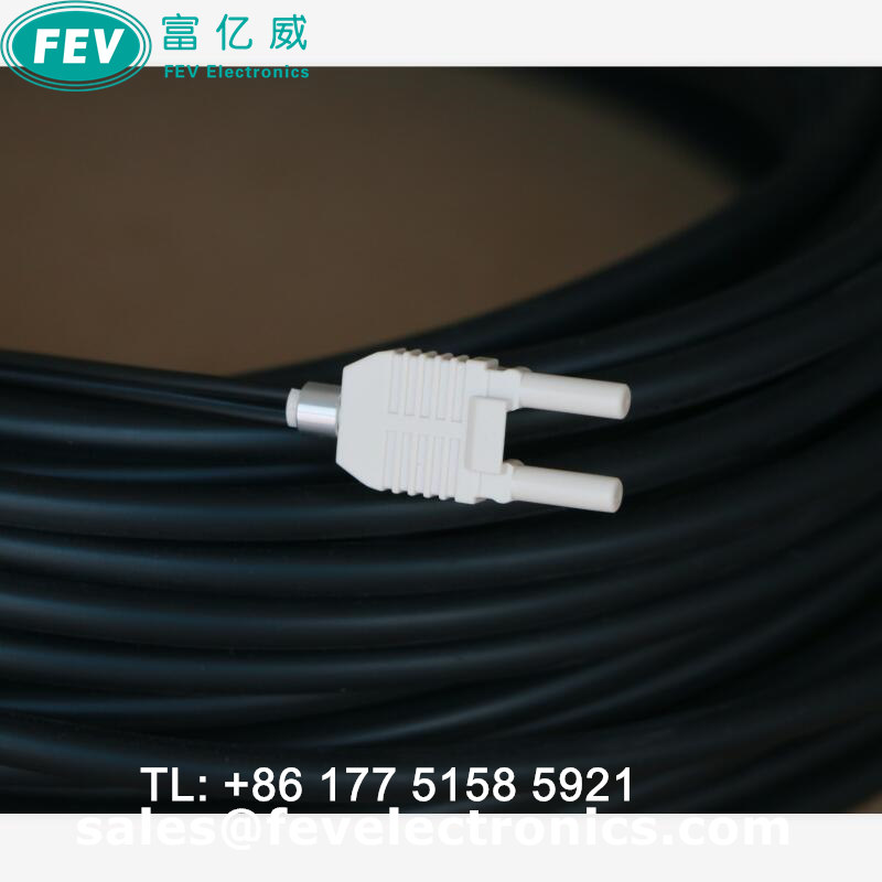 TOCP 200/255/F07 Connector Type Optical Fiber Cable, Deplex Plastic Optical Fiber Cable TOCP 200/255/F07 Connector Type Optical Fiber Cable, Deplex Plastic Optical Fiber Cable