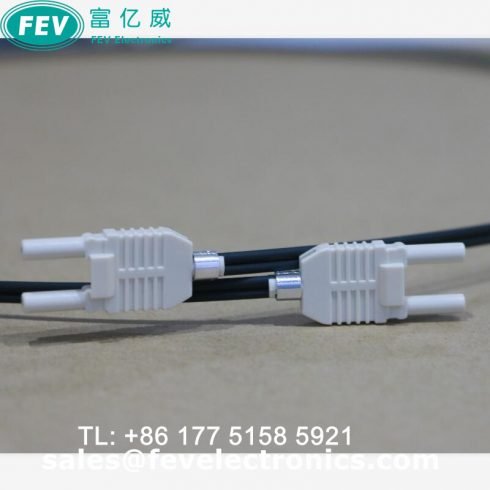 HFBR4506Z/HFBR-4506Z 1.0mm Plastic Optical Fiber Cable Assemblies, Versatile Link V-PIN POF Patch Cords, Duplex
