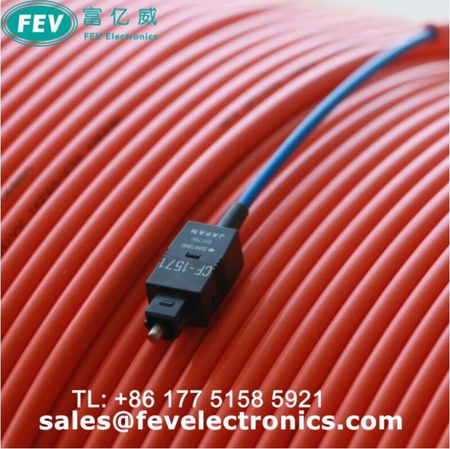 SUMITOMO CF-1571 Simplex Cable. H-PCF 200/230um Fiber, Wear Resistant PUR Jacket, OD 6.0mm