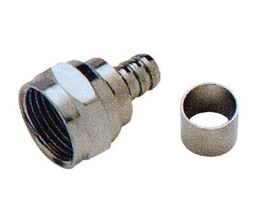 F Male Connector for RG58 RG59 RG6 3C2V Coax Cables