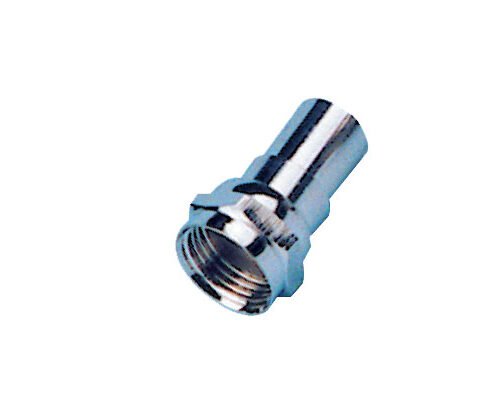 F Male Connector for RG58 RG59 RG6 3C2V Coax Cables