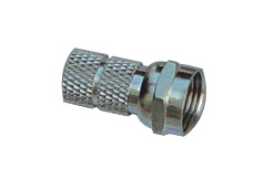 F Male Connector for RG58 RG59 RG6 3C2V Coax Cables