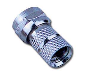 F Male Connector for RG58 RG59 RG6 3C2V Coax Cables