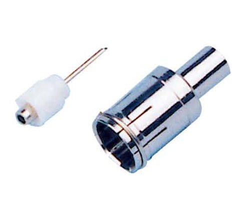 F Quick Male Connector for RG58 RG59 RG6 3C2V