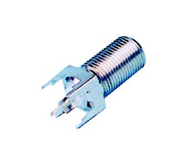 F Female 4 PIN PCB Mount Connector