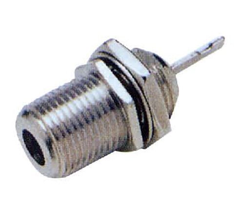 F female connector with screw and nut