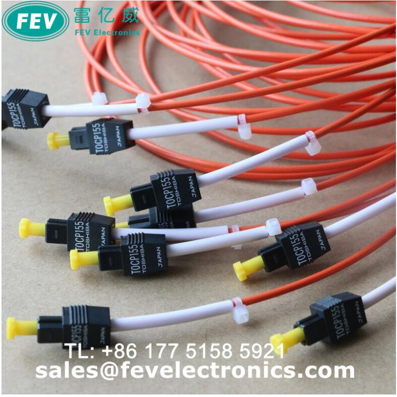TOCP155 TOSHIBA OPTICAL FIBER CABLE for CNC Machine or Data Transfer Orange Color TOCP155 TOSHIBA OPTICAL FIBER CABLE for CNC Machine or Data Transfer Orange Color