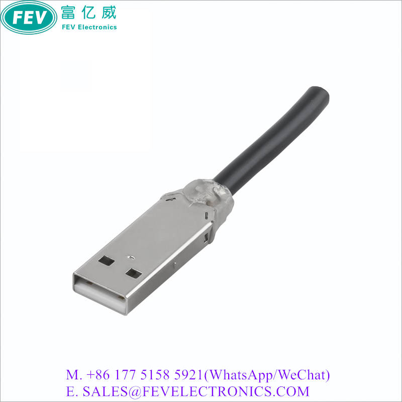 EMI USB CABLE USB A MALE to USB C MALE FAST CHARGE CABLE Full Shielded