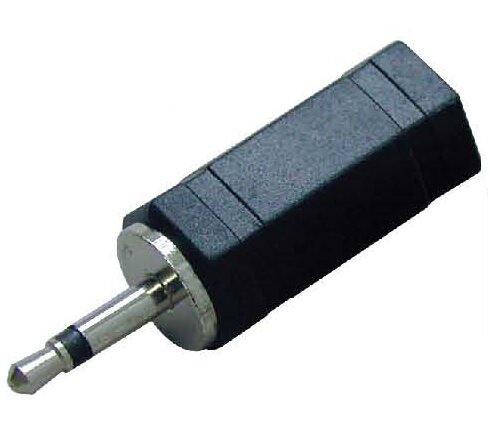 2.5mm mono plug to 3.5mm mono jack