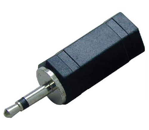 2.5mm mono plug to 3.5mm mono jack