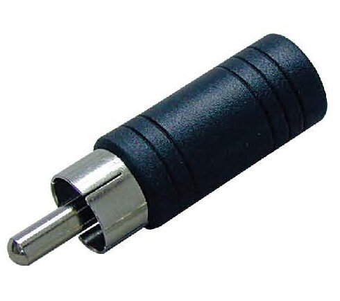 rca plug to 6.3mm mono jack