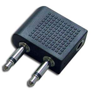 2*3.5mm mono plug to 3.5mm stereo jack