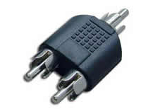 rca plug to 2*rca plug