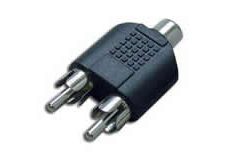 rca jack to 2*rca plug