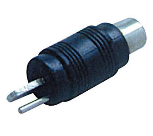 rca jack to 2 pin plug