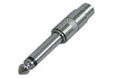 6.3mm mono plug to rca jack