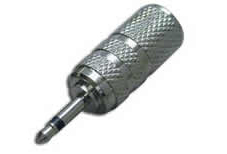 2.5mm mono plug to 2.5mm stereo jack