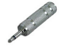 3.5mm mono plug to 6.3mm mono jack