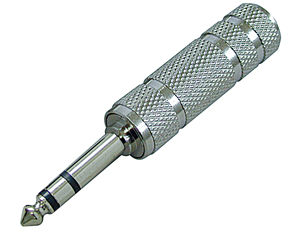 6.3mm stereo plug to 6.3mm mono jack