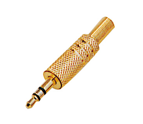 3.5mm 1/4 inch stereo hifi audio cable connector gold plated FEV-B312