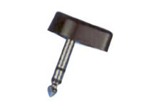 Right Angle 6.35MM Stereo Plug Solderless XLR Cable Connector