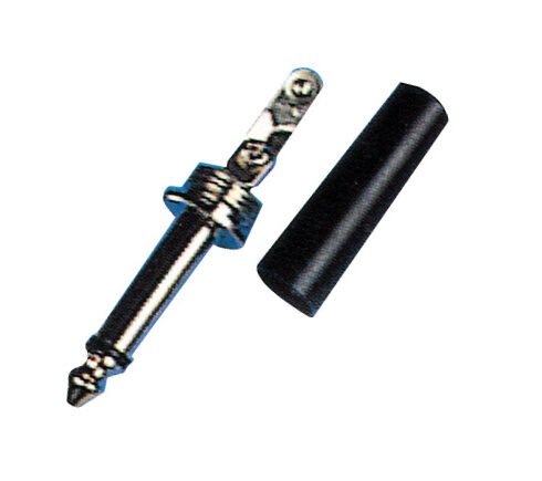 6.3mm mono plug audio connector assemble type