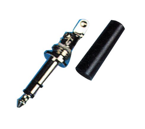 6.3mm stereo audio cable connector assemble solder free type FEV-B352