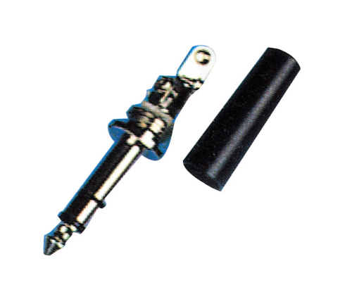 6.3mm stereo audio cable connector assemble solder free type FEV-B352