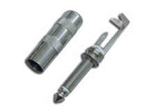 6.35MM Metal Audio Connector MONO Plug Audio Cable