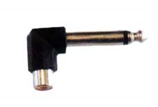 6.35mm mono plug to rca jack