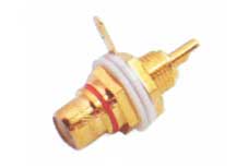 RCA FMMALE PCB MOUNT GOLD PLATED FEV-B436