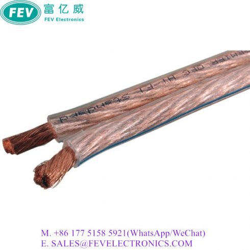TRANSPARENT SPEAKER CABLE STEREO SPEAKER WIRE