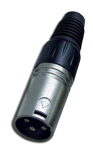 XLR 3P MALE CONNECTOR MICROPHONE CONNECTOR