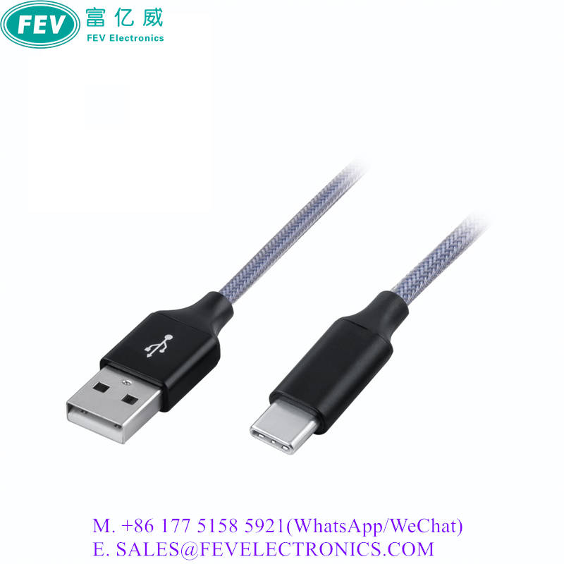 USB 2.0 TYPE-C CABLE AM to USB-C Male
