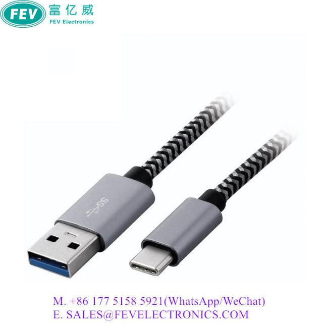 USB 3.0 A Male to Type-C Male Cable2