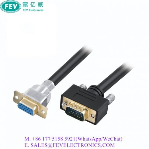 EMI Shielded VGA Cable Male to Female