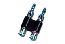 4mm Dual Speaker banana plug connector, gold plating,Audio Plug for Amplifiers FEV-C186