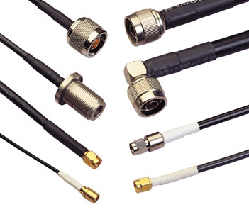 RF Coaxial Cable Assembly Picture -- SMA TNC N DIN MCX SMB
