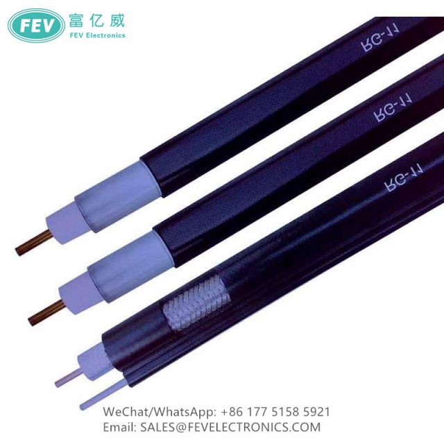 RG11 Coaxial Cable for SAT CCTV CATV 75 OHM FEV-RG11