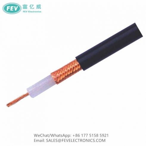 RG174 FLEXIBLE COAXIAL CABLE 50 OHM FEV-RG174