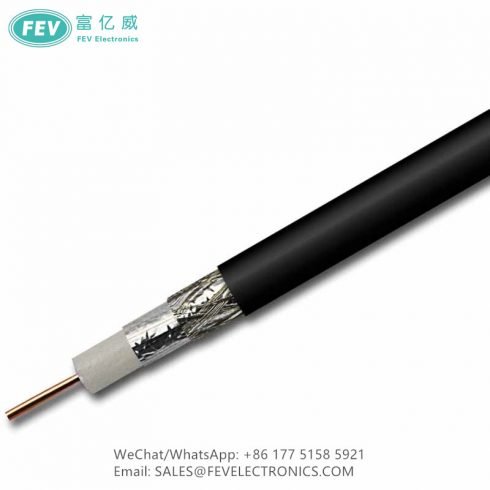 RG6 Coaxial Cable for SAT CCTV CATV 75 OHM FEV-RG6U