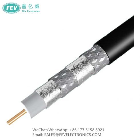 RG7 Coaxial Cable for SAT CCTV CATV 75 OHM FEV-RG7