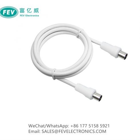 IEC Screening Antenna Cable 9.5MM PAL MALE TO MALE CLASS A 75DB FEV10-2017