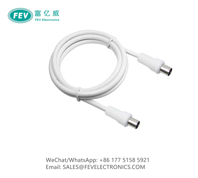 IEC Screening Antenna Cable 9.5MM PAL MALE TO MALE CLASS A 75DB FEV10-2017