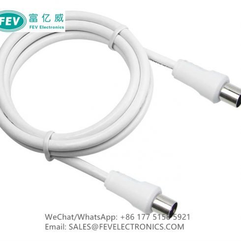IEC SCREENING ATTENUATION ANTENNA CABLE MALE TO FEMALE CLASS A++ 105DB